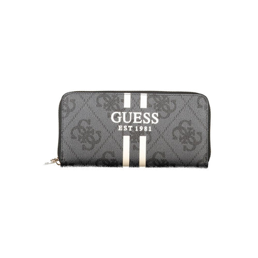 Black Polyethylene Women Wallet