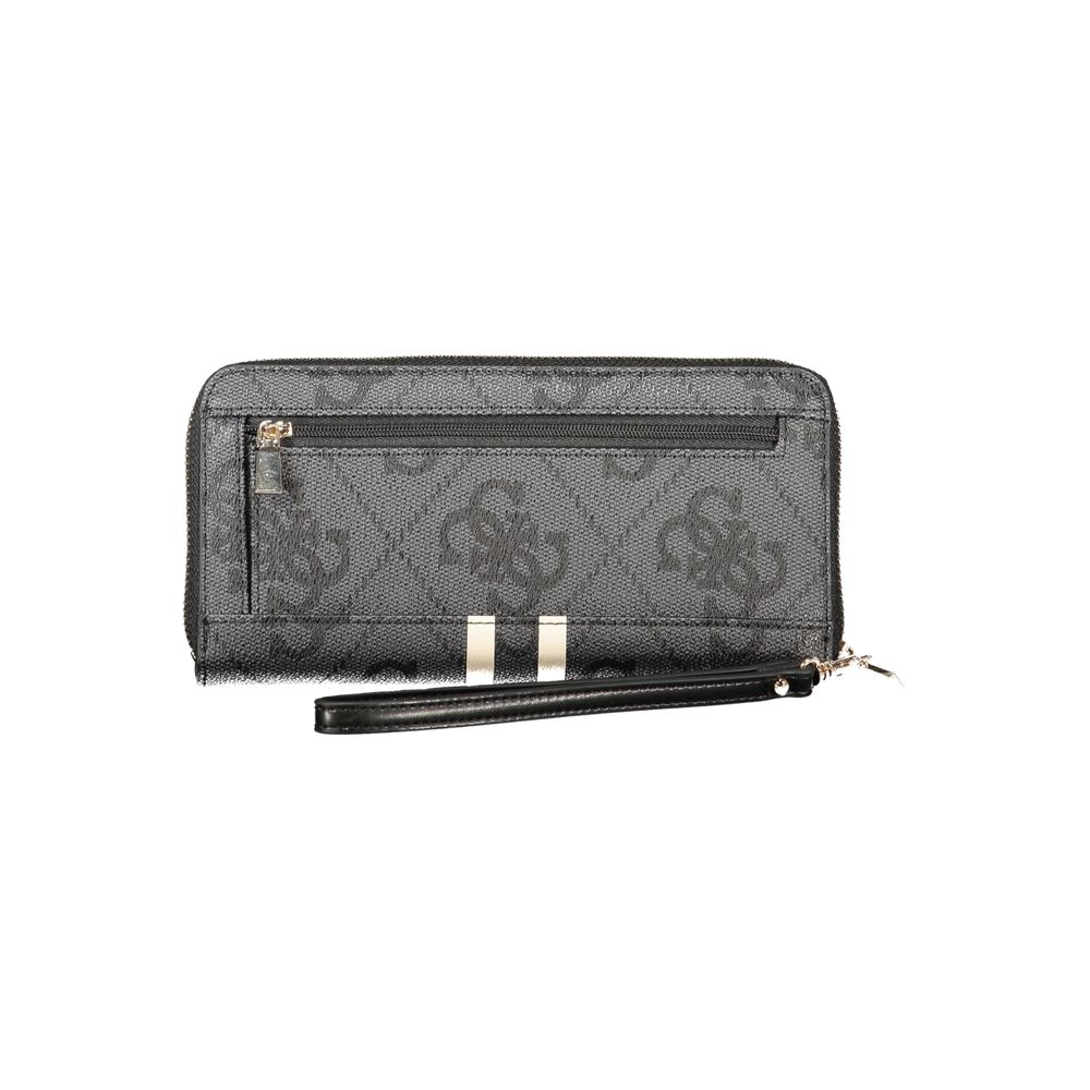 Black Polyethylene Women Wallet
