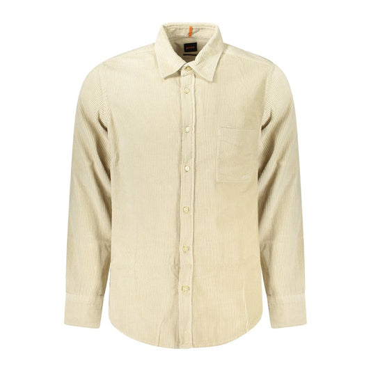 Beige Cotton Shirt