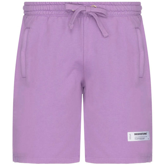 Purple Cotton Short