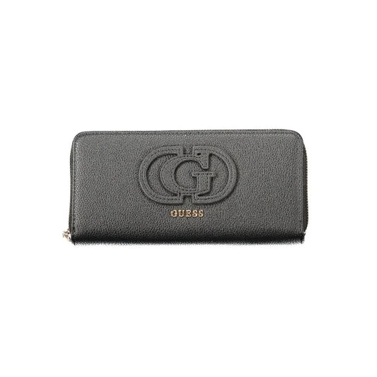 Black Polyethylene Women Wallet