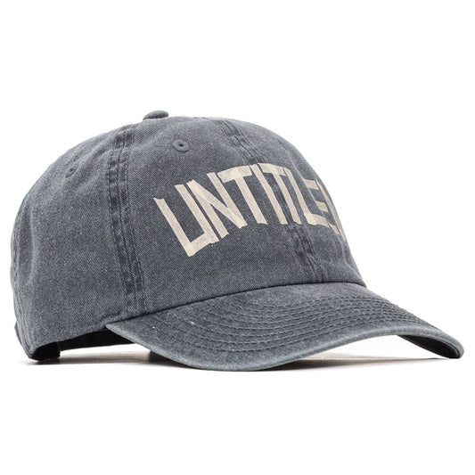 Blue Cotton Men Visor Cap