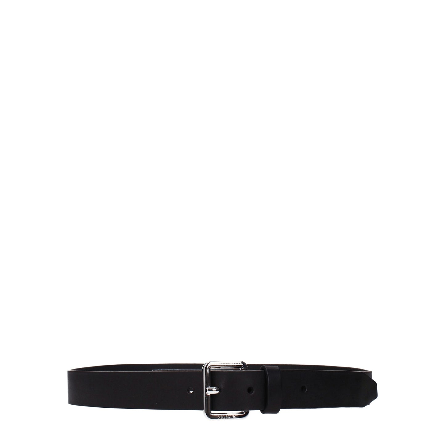 Black Leather Regular Belts