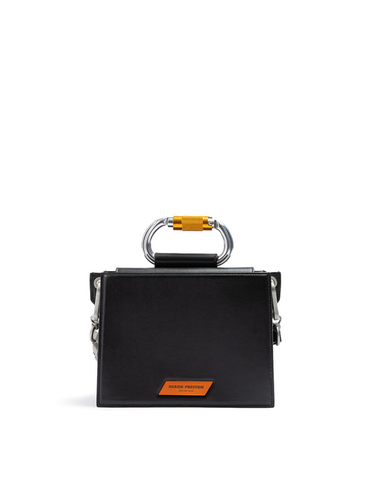 Black Leather Crossbody Bag