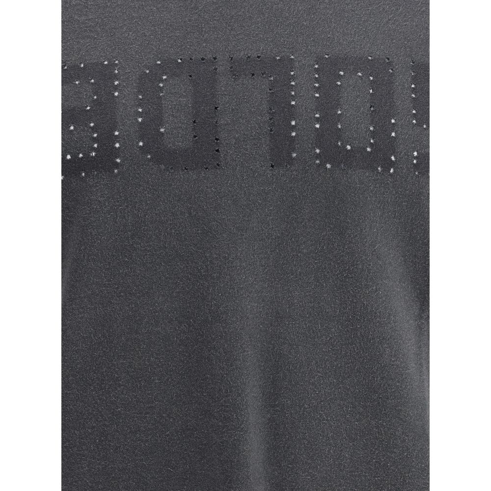 Gray Cotton T-Shirt