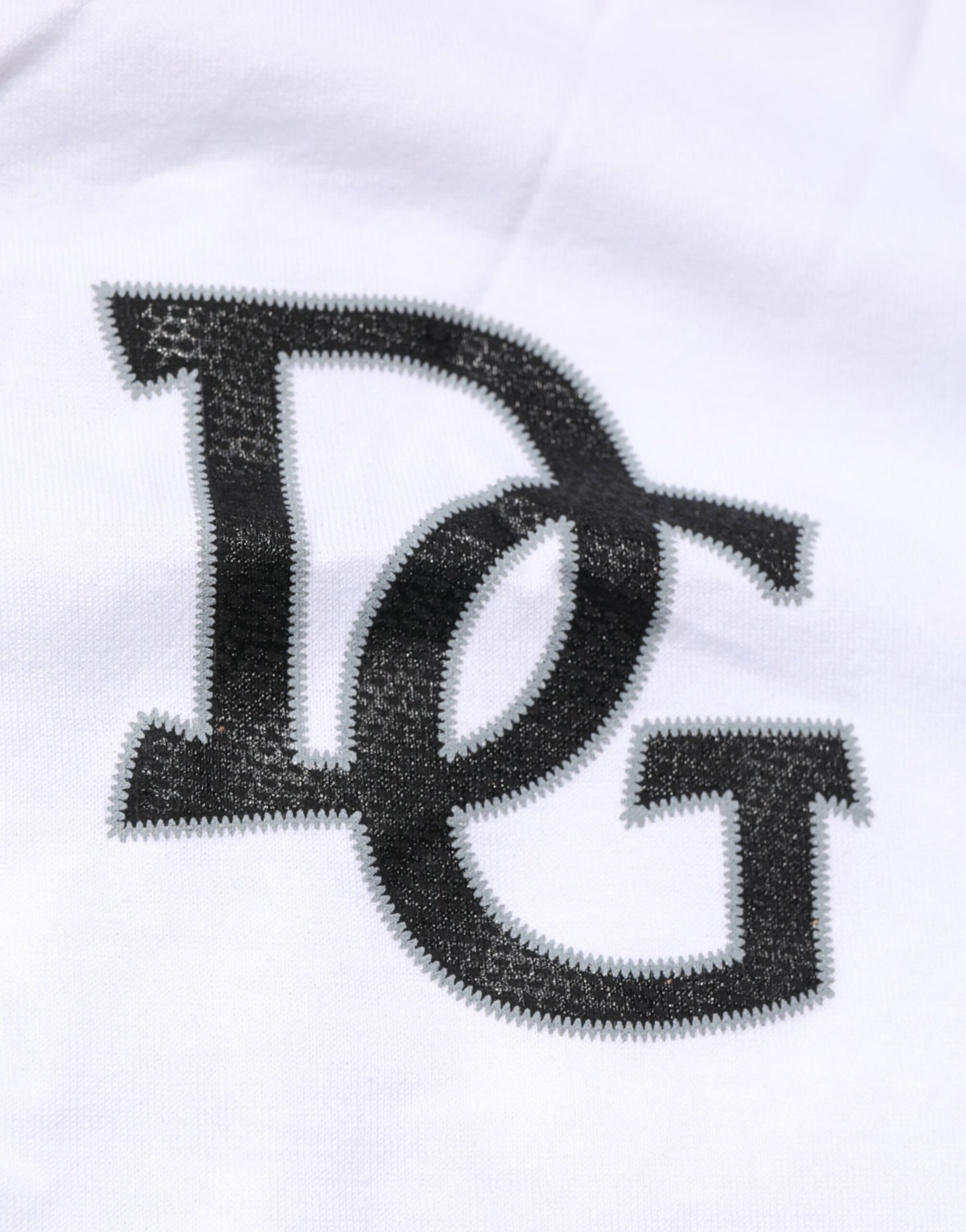 White #DGMillennials King Crown V-neck T-shirt