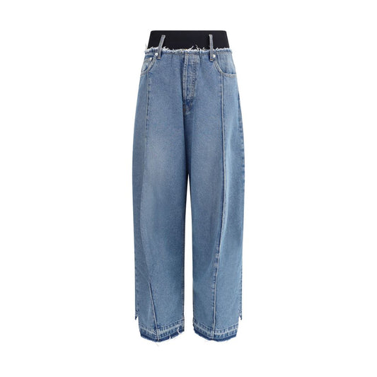 Elastic waist Jeans