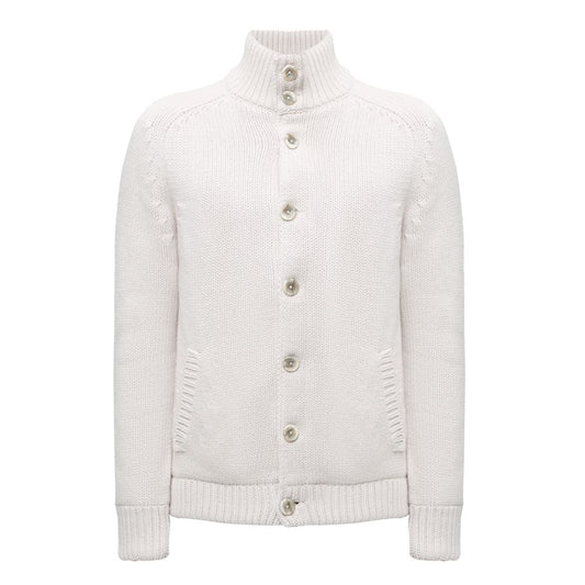 White Wool Men's Jacket