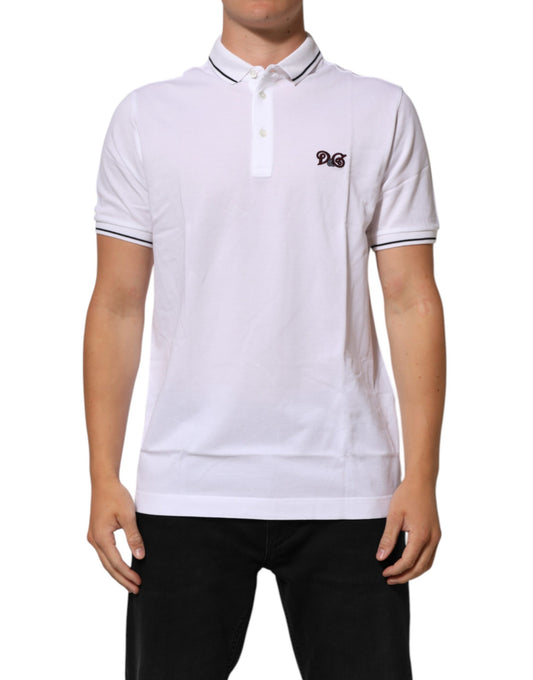 Logo Embroidery Cotton Polo T-shirt