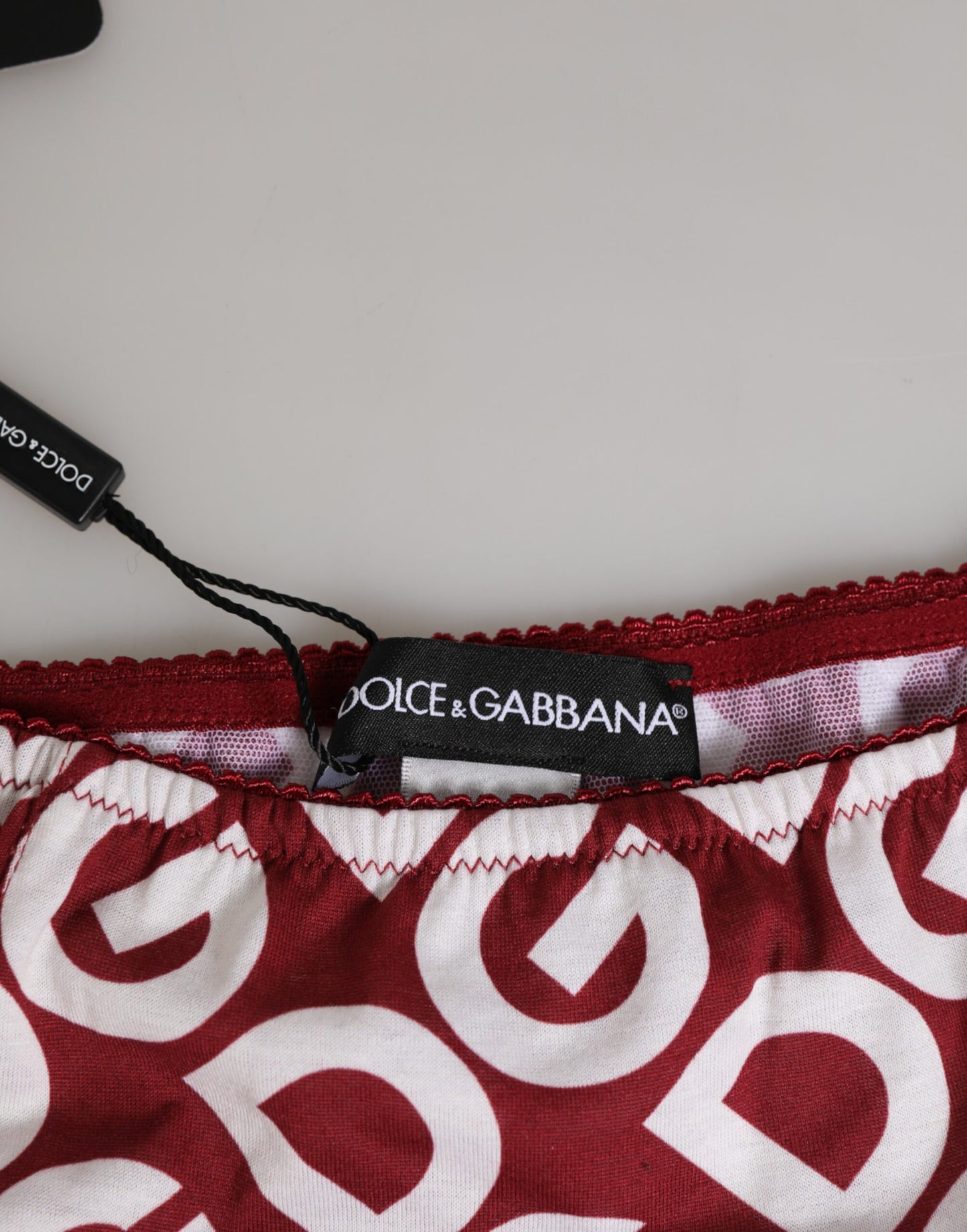 Bordeaux DG Logo Slip Bottom Brief Underwear