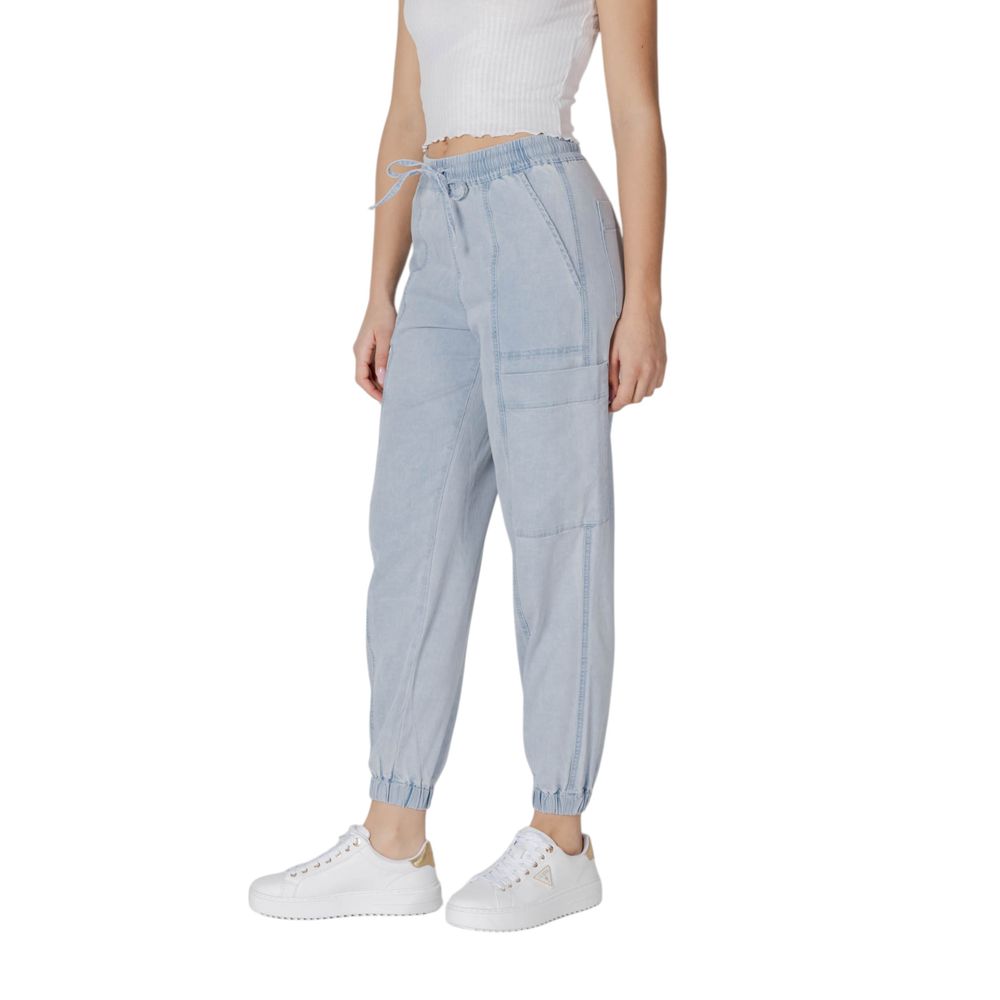 Light Blue Cotton Boyfriend Jean
