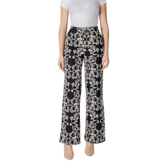 Black Polyester Pant