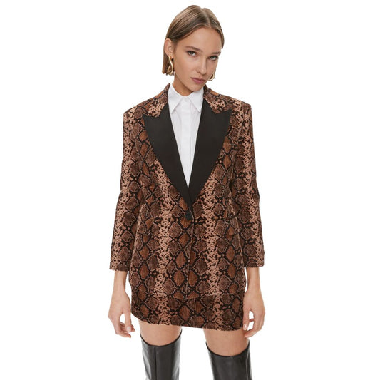 Brown Cotton Suits & Blazer