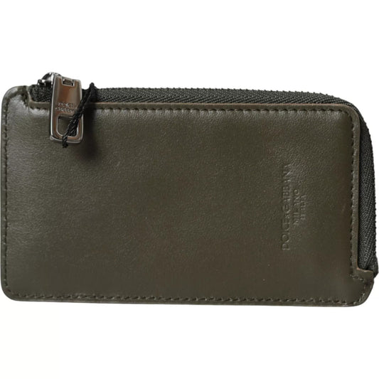 Multicolor Calfskin Leather Logo Card Holder Women Wallet