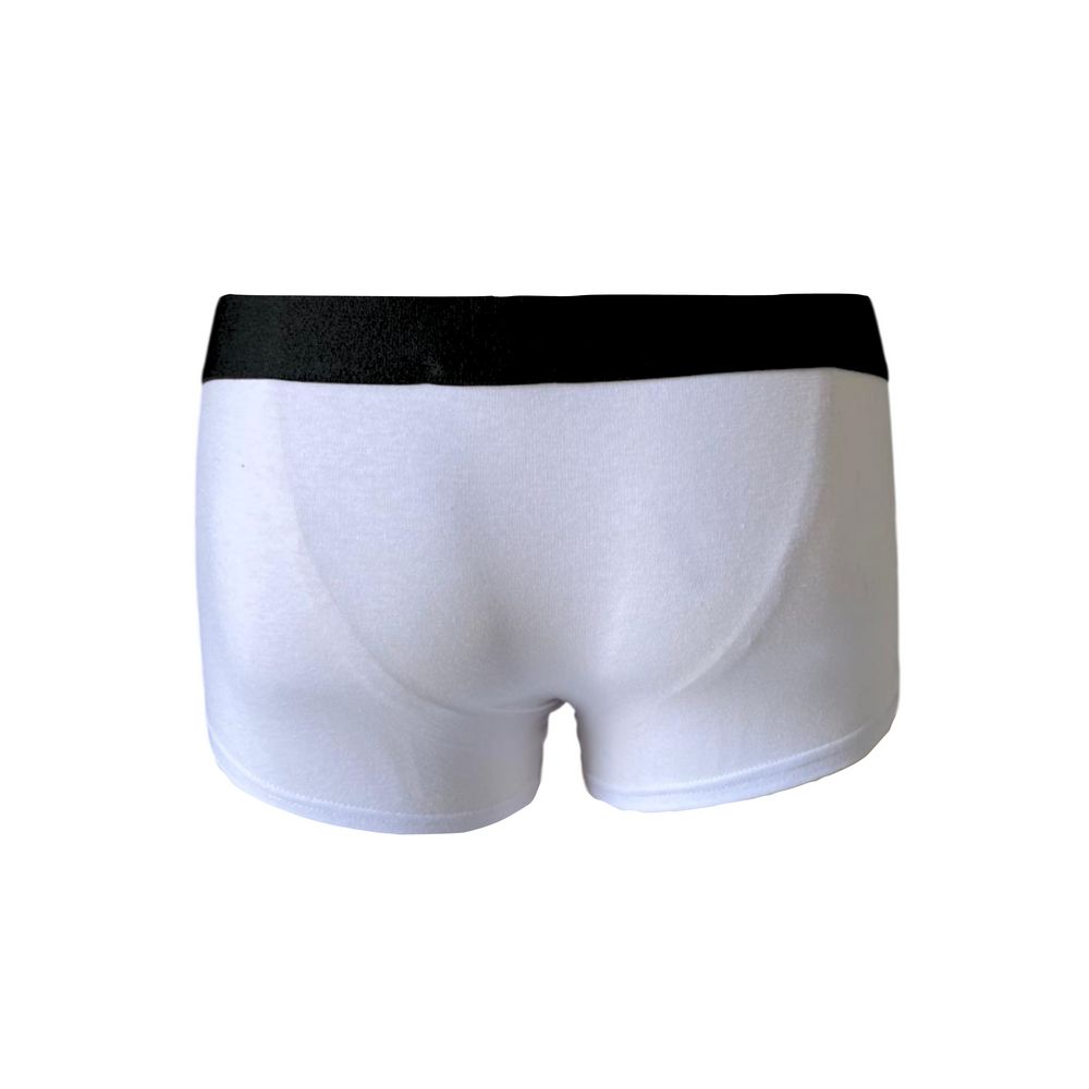 White Cotton Men Boxer