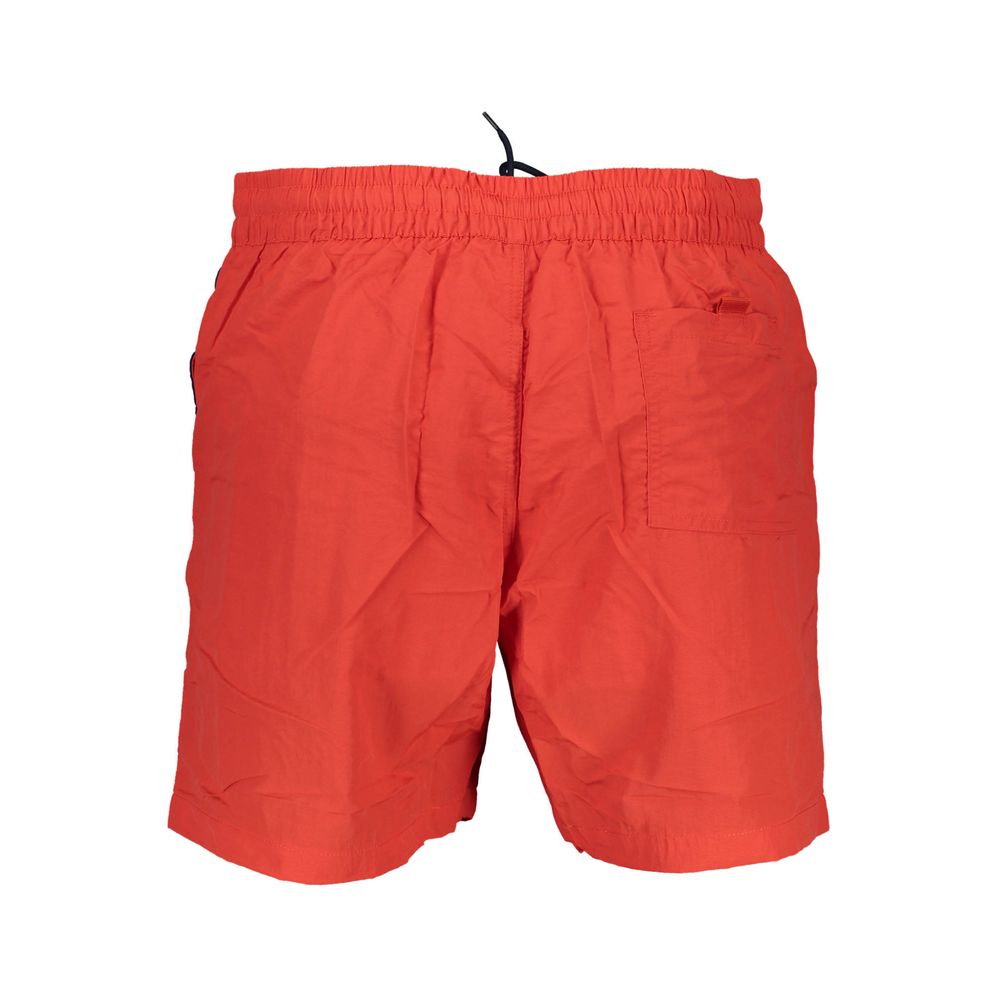 Red Polyamide Swimwear
