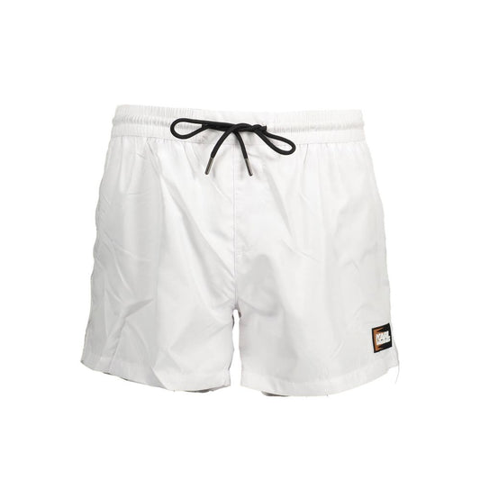 White Polyester Swimwear