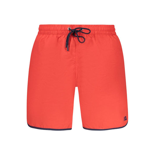 Red Polyamide Swimwear