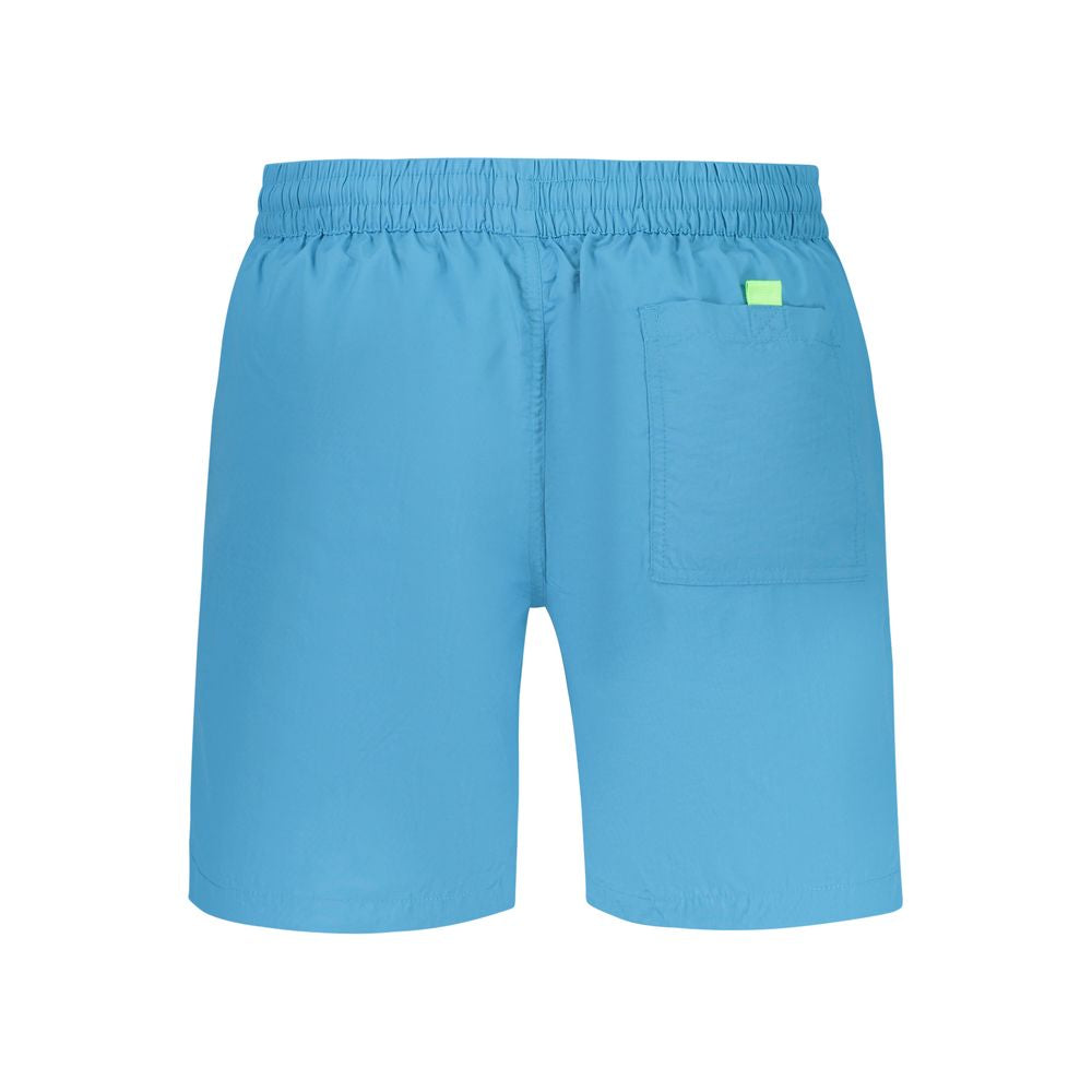 Blue Polyamide Swimwear