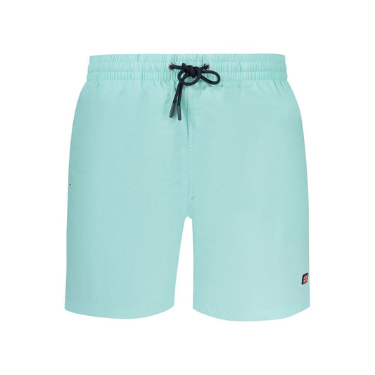 Blue Polyamide Swimwear