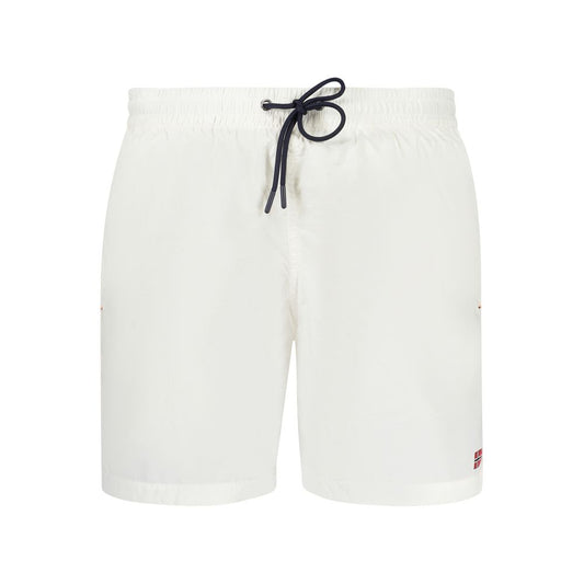 White Polyamide Swimwear