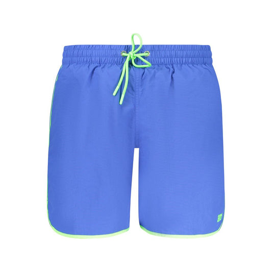 Blue Polyamide Swimwear