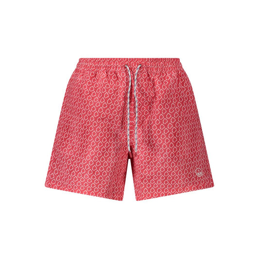 Red Polyester Swimwear