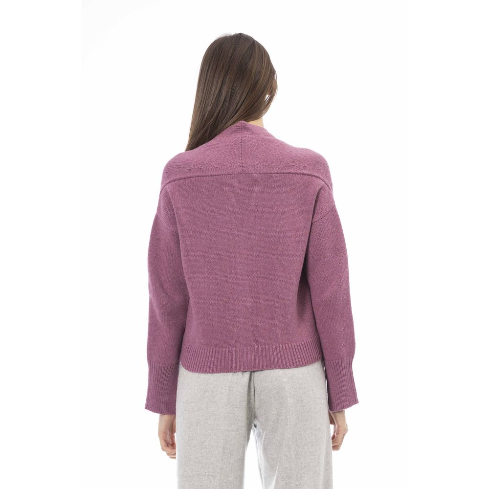 Multicolor Merino Wool Cardigan