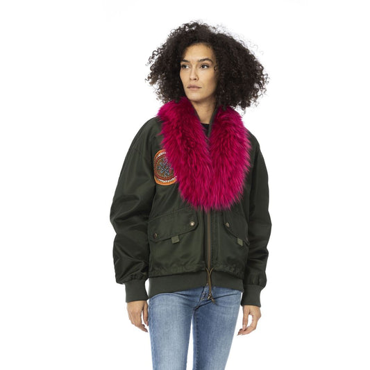 Green Polyamide Jackets & Coat