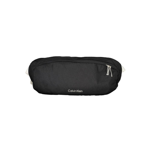 Black Polyester Handbag