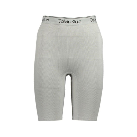 Gray Polyester Pant
