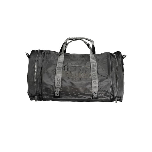 Black Polyester Handbag