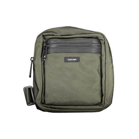 Green Polyester Handbag