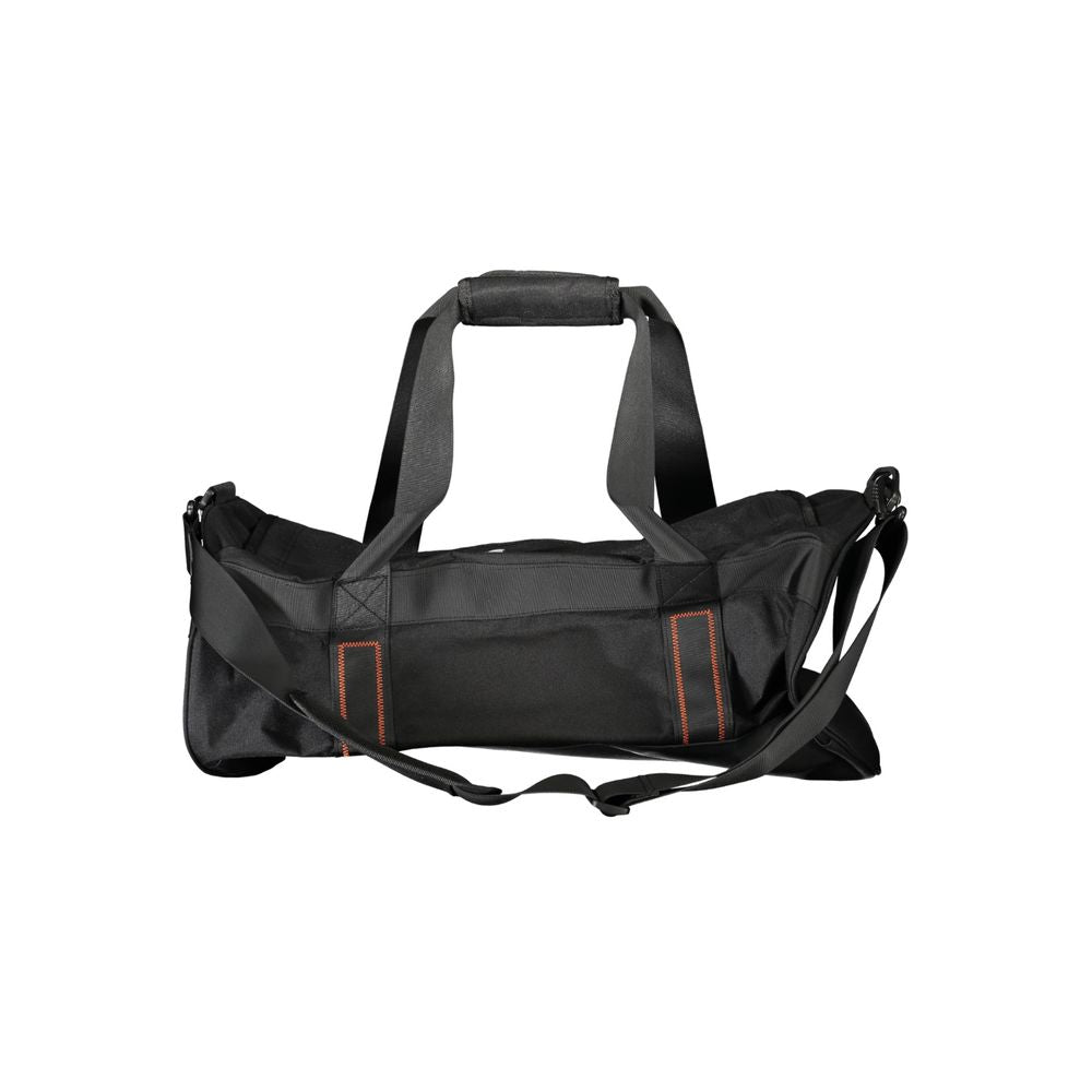 Black Polyester Handbag