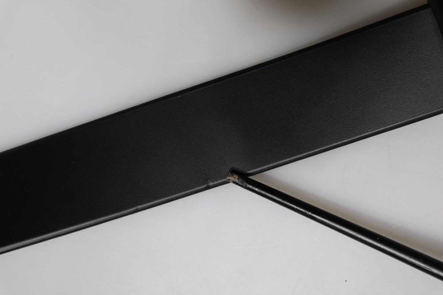 Black Leather Classic Metal Buckle Men Belt