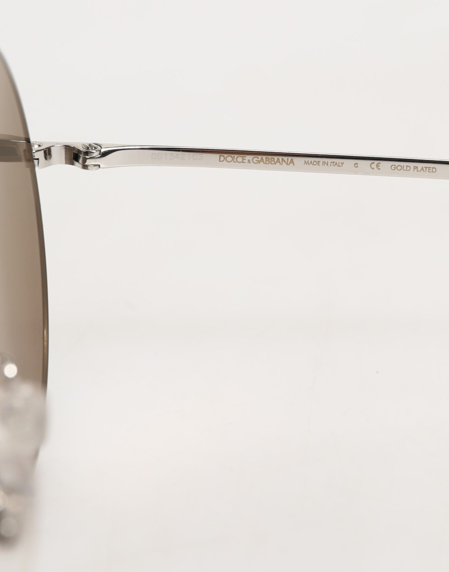 DG2215K Silver Metal Round Shades Eyewear Sunglasses