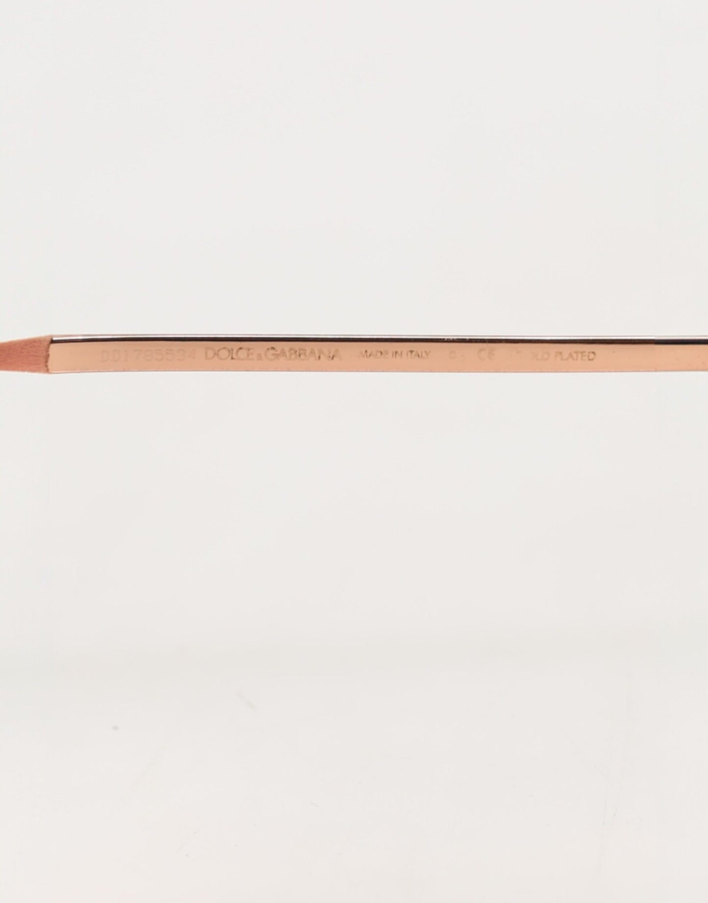 DG2215K Gold Metal Round Shades Eyewear Sunglasses