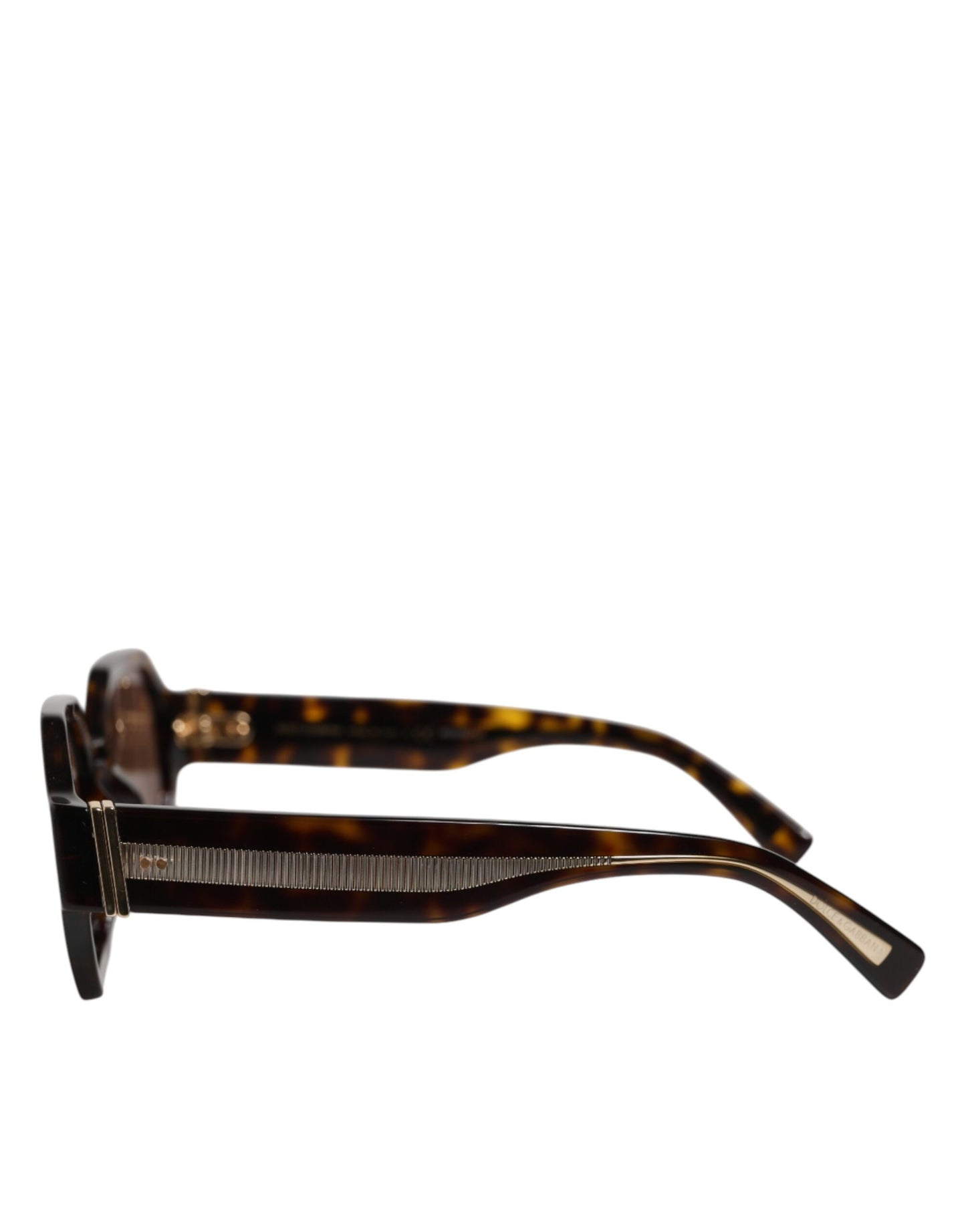 DG4379F Tortoiseshell Brown Acetate Geometric Shades Sunglasses