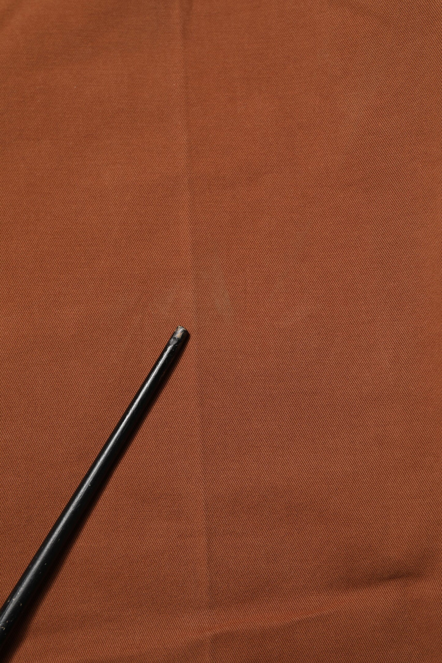 Brown Men Skinny Chino Mid Waist Trouser Pants