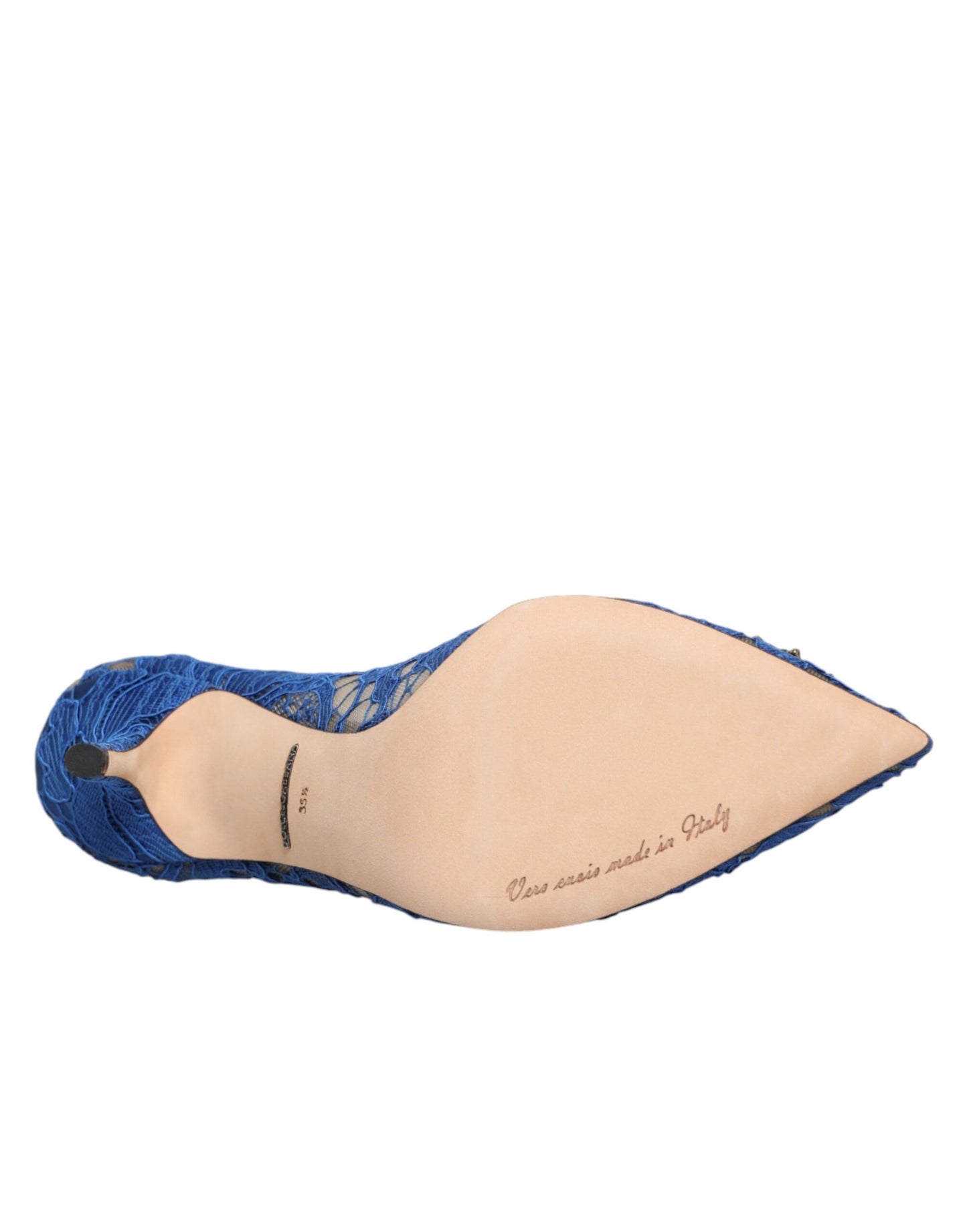 Blue Taormina Lace DEVOTION Pumps Shoes \