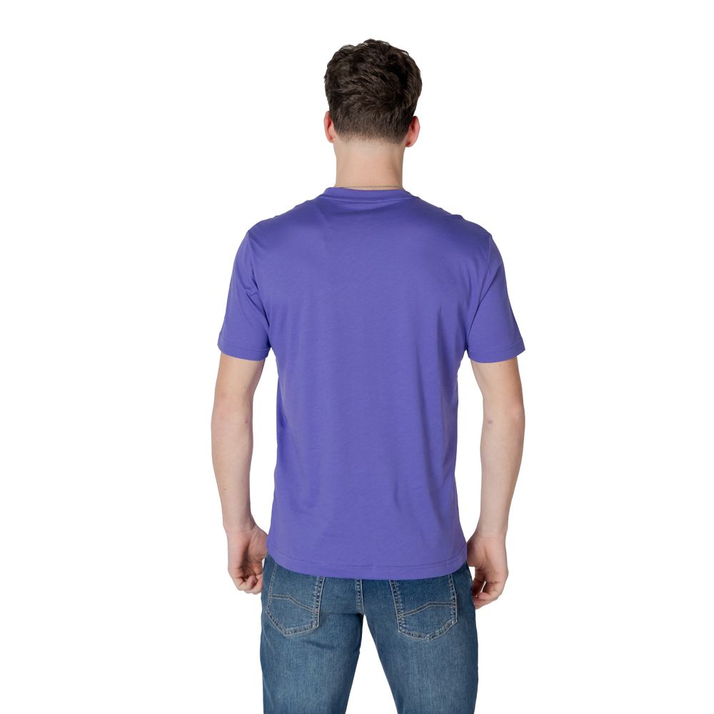 Purple Cotton Polo Shirt