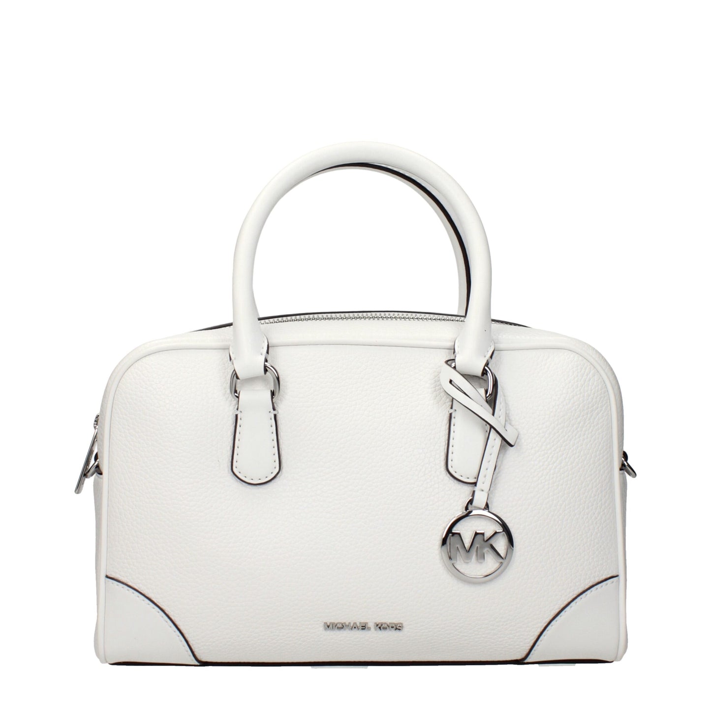 White Leather Handbag