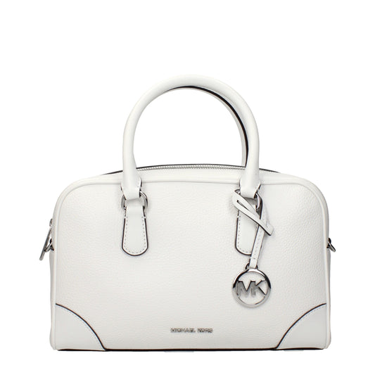 White Leather Handbag
