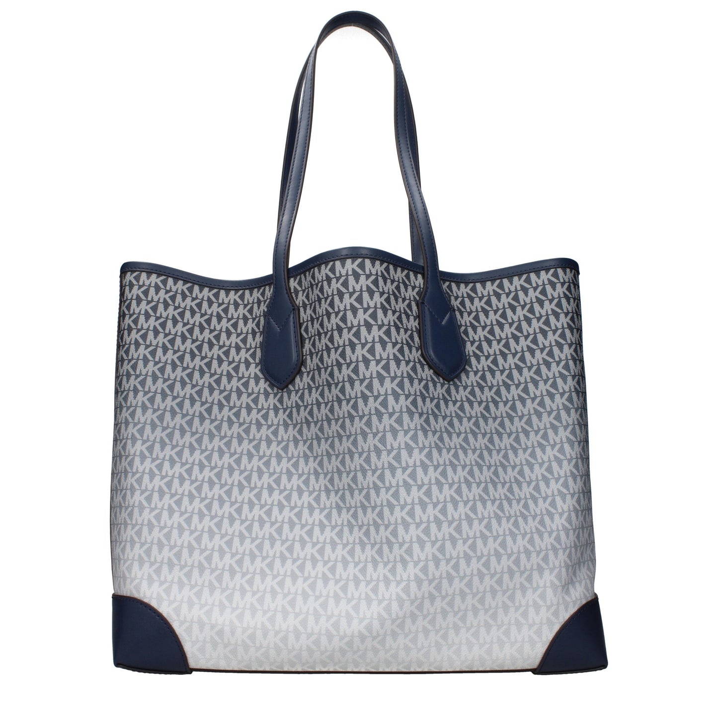 Blue Fabric Shoulder Bag