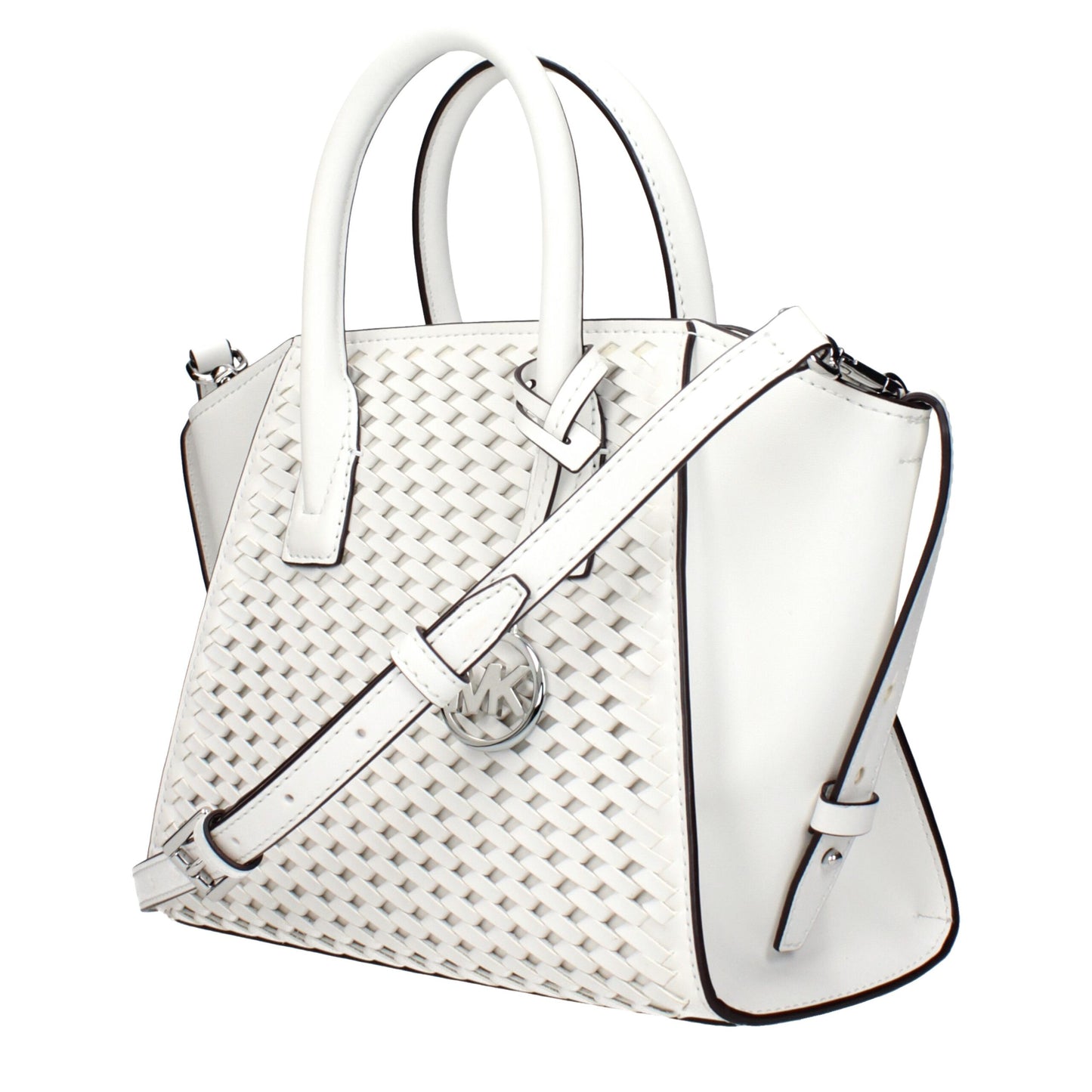 White Leather Handbag