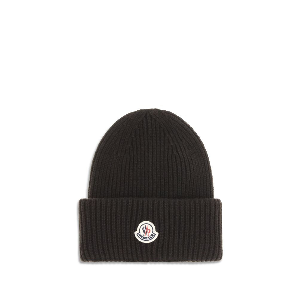 Black Wool Beanie