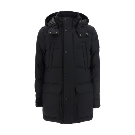 Black Nylon Parka