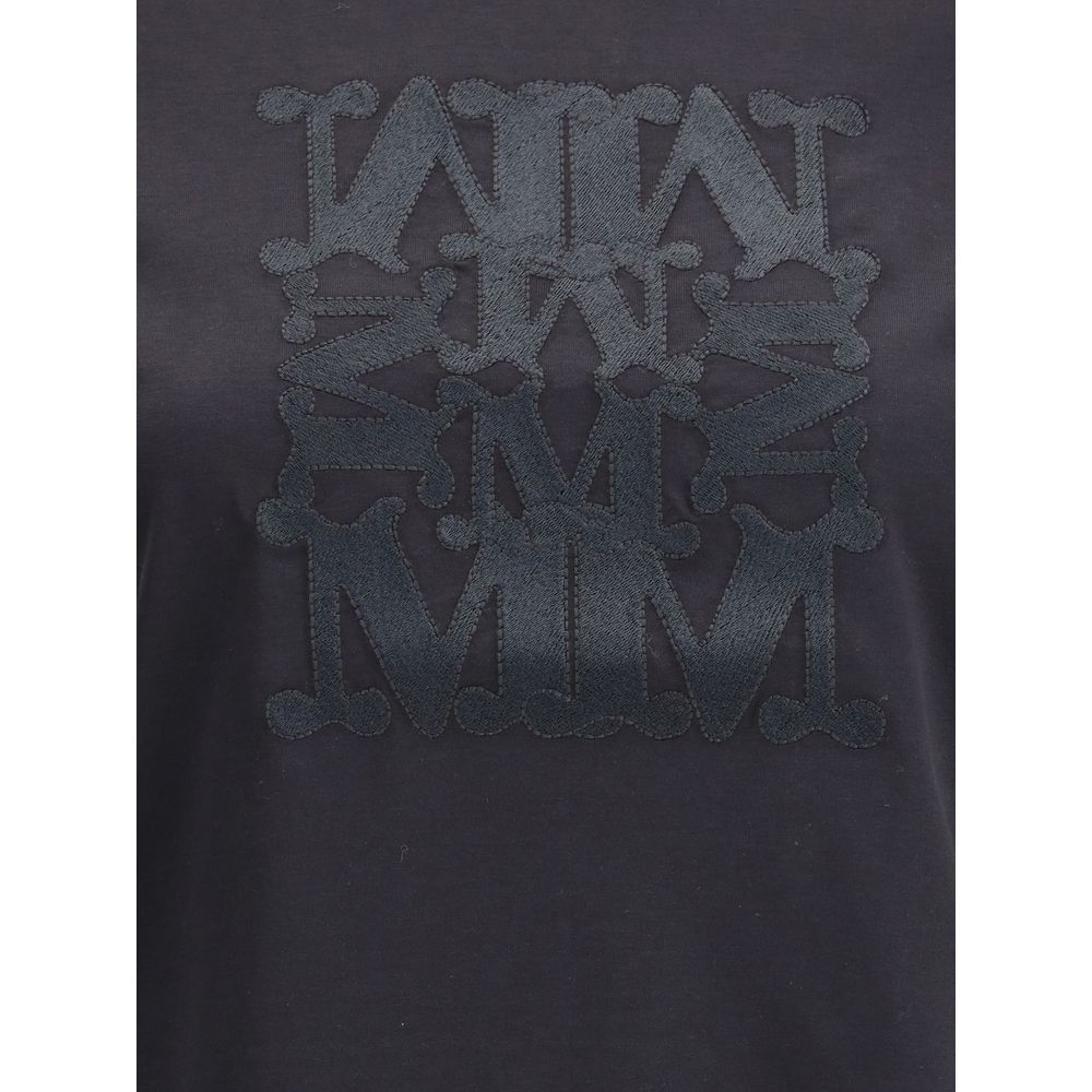 Black Cotton T-Shirt