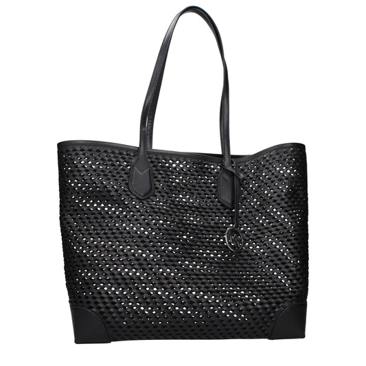 Black Leather Shoulder Bag