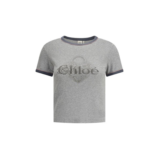 Gray Cotton T-Shirt